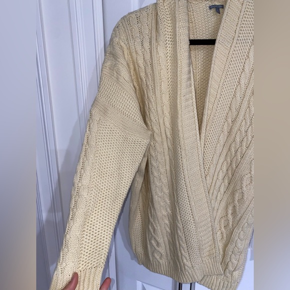 Charlotte Russe Tan Yellowish Cardigan Size L - Picture 6 of 8